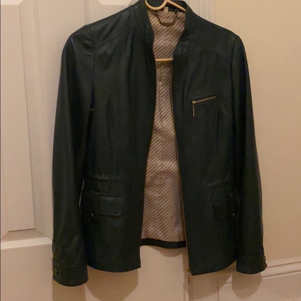 Leather jacket size 2